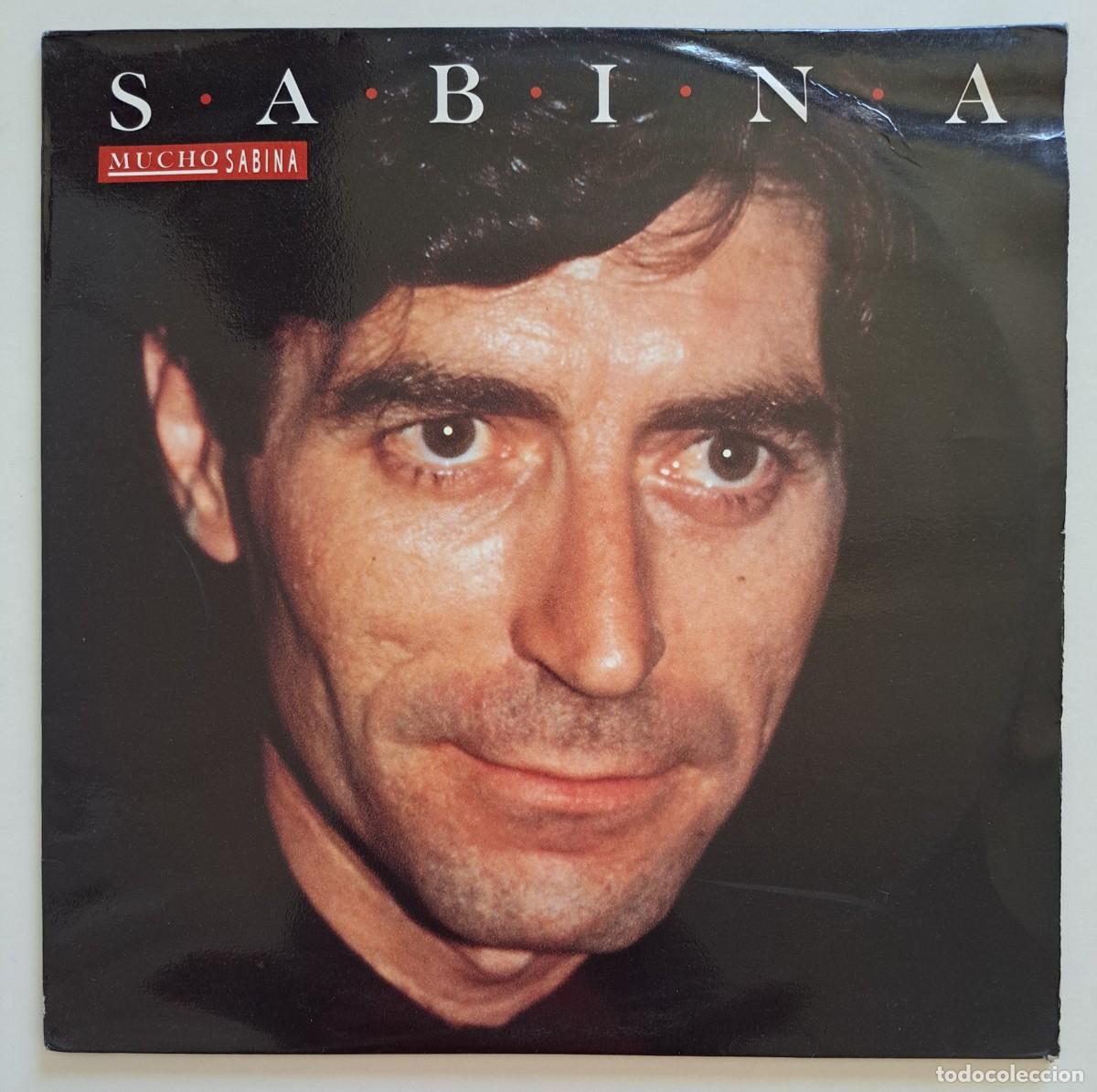 Discos de vinilo: JOAQUIN SABINA - SABINA, MUCHO SABINA (DOBLE LP) - EPIC, EPC 466761 1 - SPAIN 1990