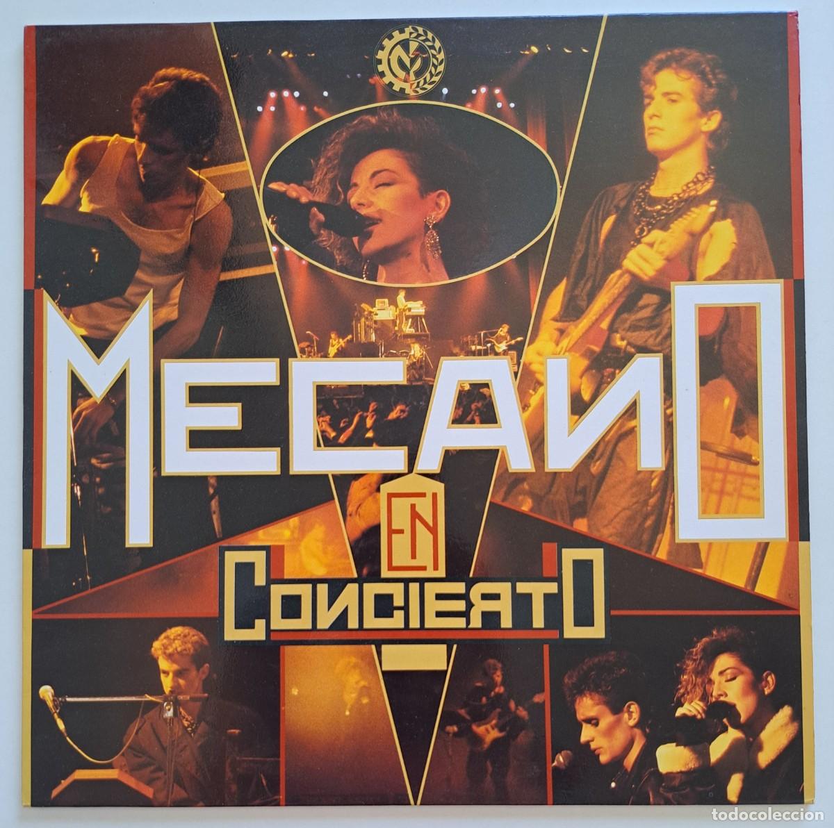 Discos de vinilo: MECANO - EN CONCIERTO - CBS &ndash; S 26571 - SPAIN 1985