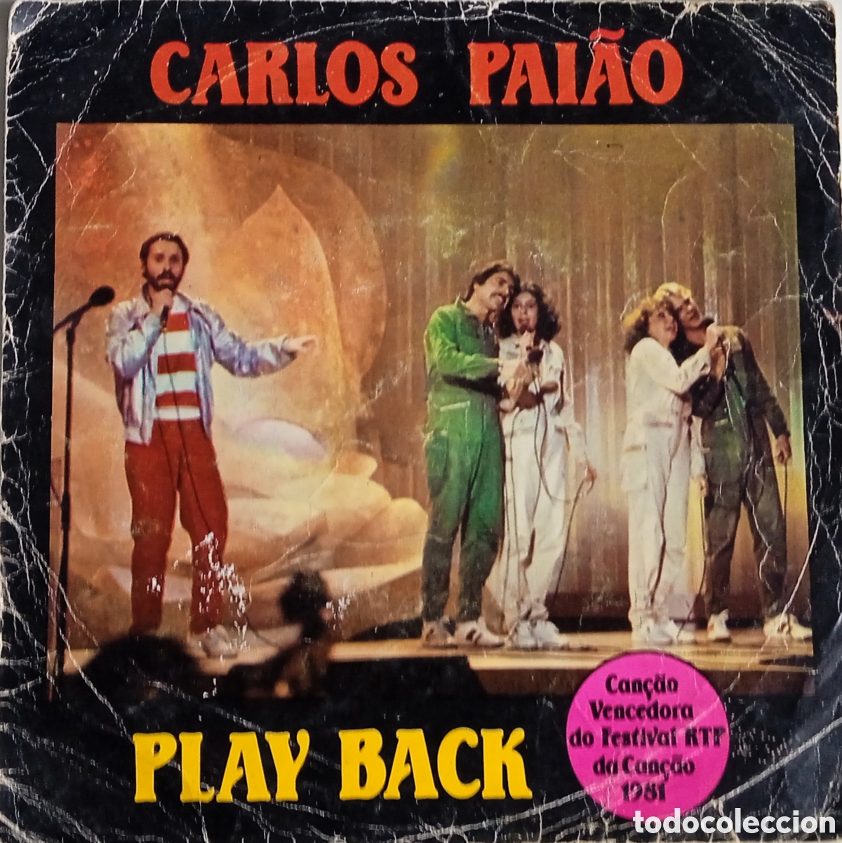 Vinyl records: CARLOS PAI&Atilde;O - Play back (1981) disco de vinilo single