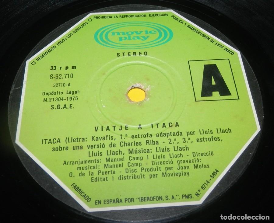Discos de vinilo: DISCO LP VINILO DE LLUIS LLACH - Foto 3