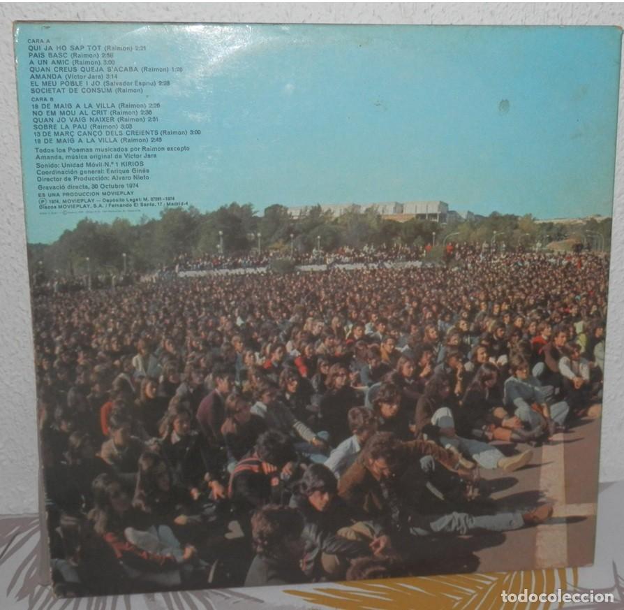 Discos de vinilo: DISCO LP VINILO DE RAIMON - Foto 2