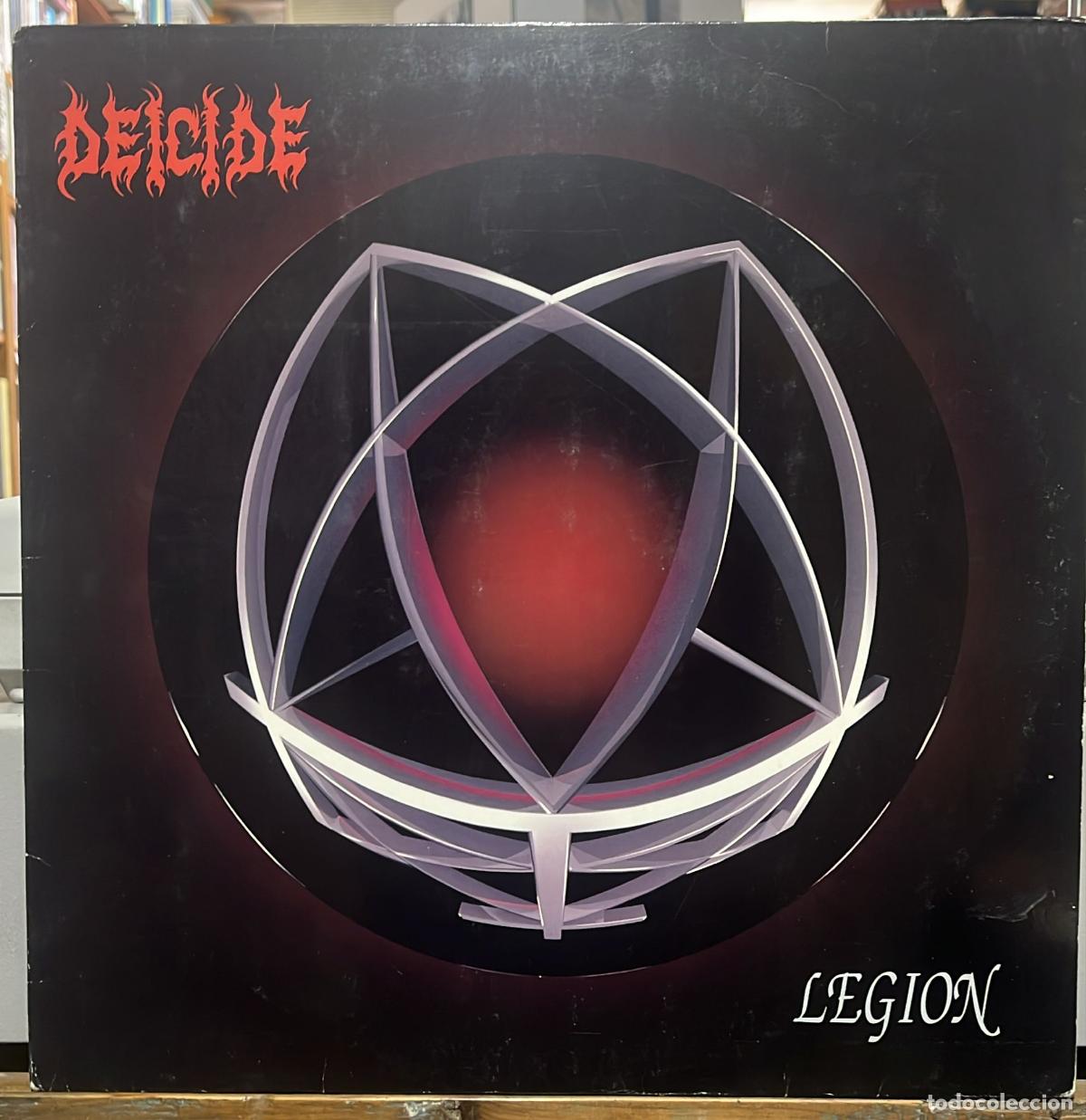 Discos de vinilo: Deicide. Legion. - Lp de vinilo 12 33 r.p.m. R/C Records, 1992. Death Metal.