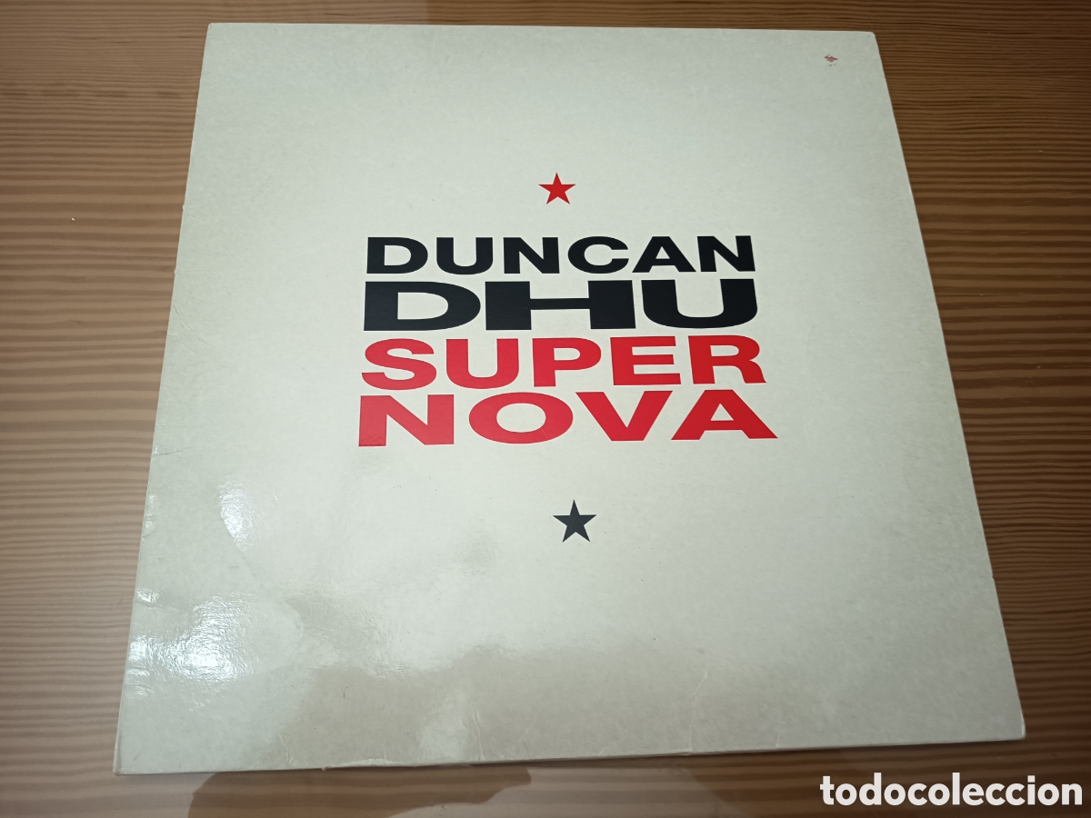 Discos de vinilo: Disco vinilo de Duncan Dhu &rdquo; Supernova &rdquo; primera edici&oacute;n ,como nuevo - Foto 1
