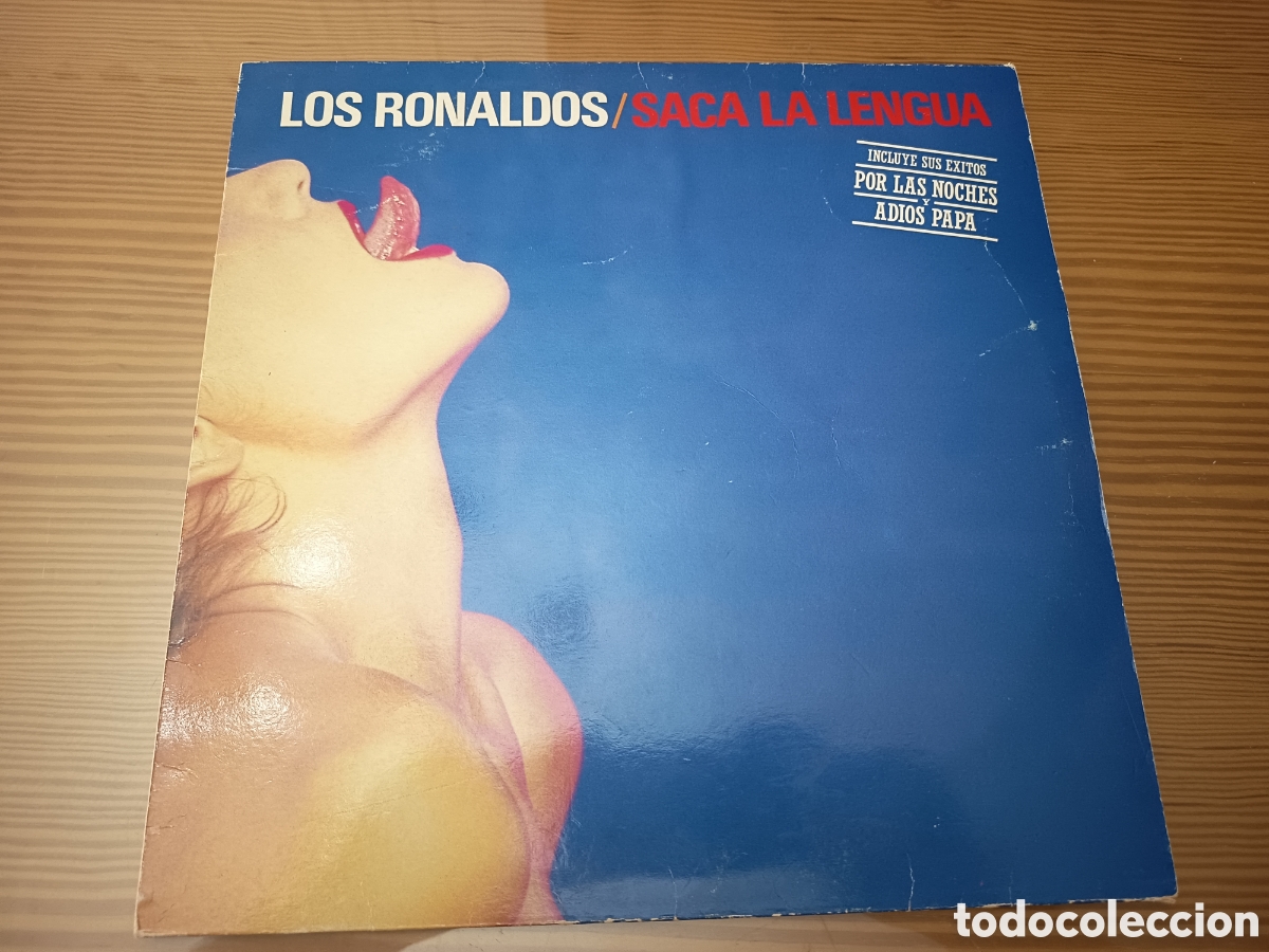 Dischi in vinile: Disco vinilo de Los Ronaldos &rdquo; Saca La Lengua &rdquo; primera edici&oacute;n