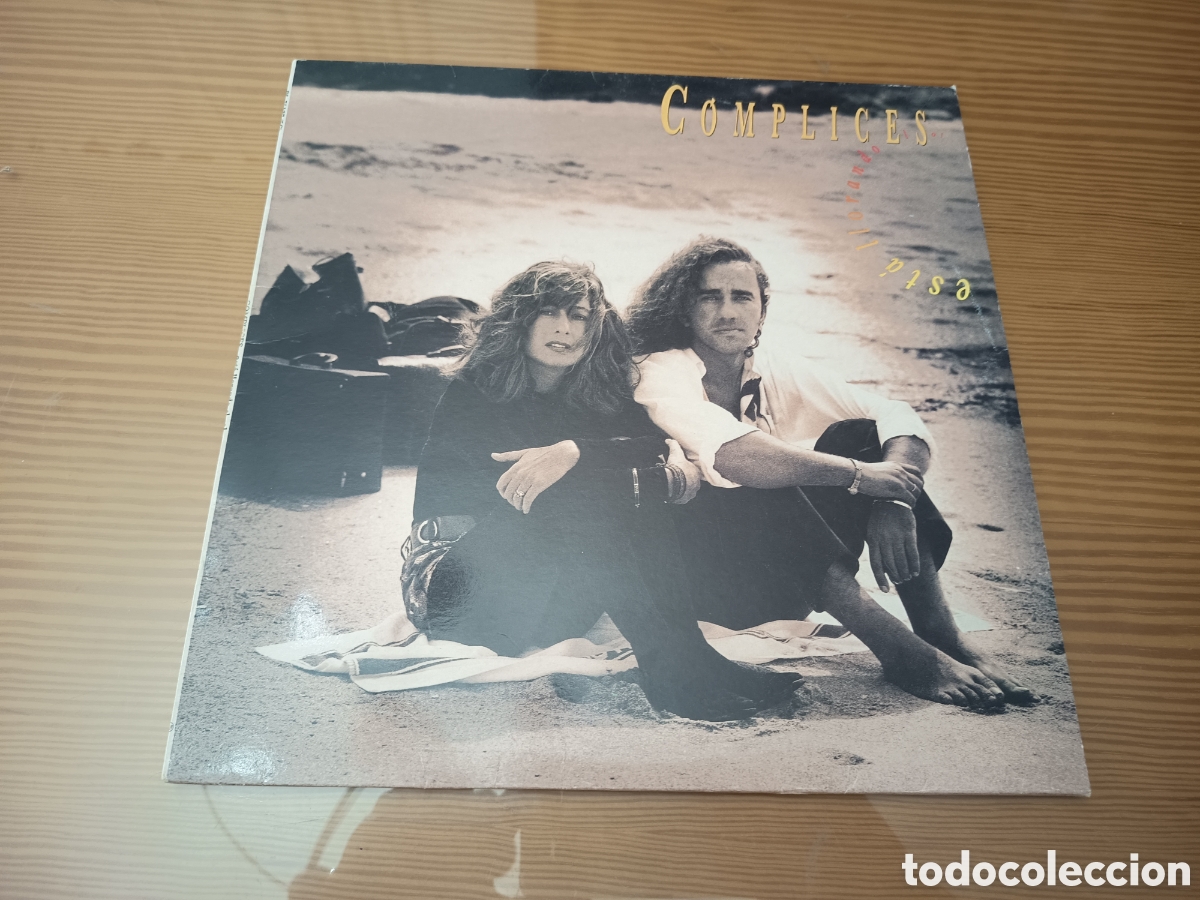 Discos de vinilo: Disco vinilo de C&oacute;mplices &rdquo; Esta Llorando El Sol &rdquo; primera edici&oacute;n