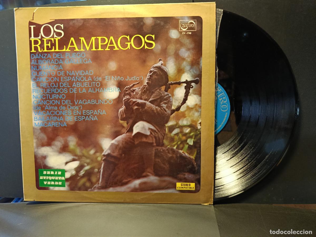 Discos de vinilo: LOS RELAMPAGOS - DANZA DEL FUEGO, NUMANCIA, BAILARINAS DE ESPA&Ntilde;A.../ LP ZAFIRO 1972 PEPETO