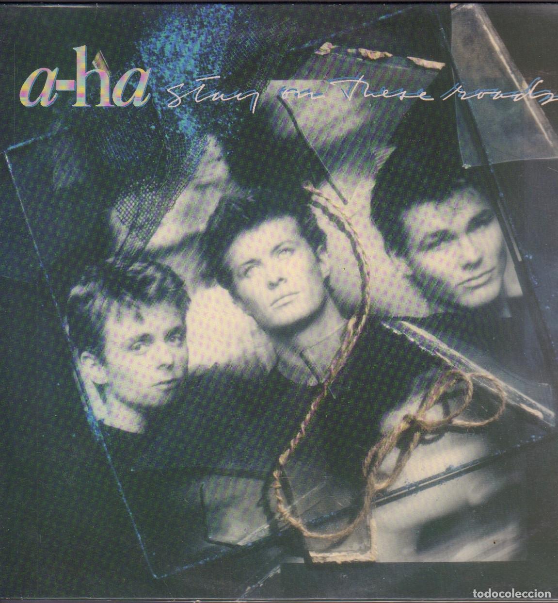 Discos de vinilo: A-HA - STAY ON THESE ROAD / THE LIVING DAYLIGHTS, YOU ARE THE ONE.../ LP WB 1988 RF-26230