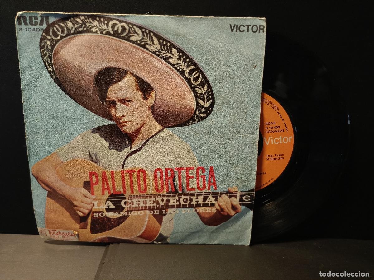 Discos de vinilo: PALITO ORTEGA LA CHEVECHA SINGLE RCA 1969 PEPETO