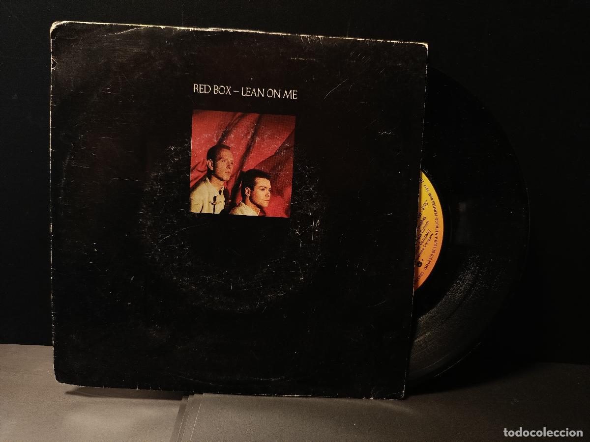 Discos de vinilo: RED BOX LEAN ON ME SINGLE 1985 PEPETO