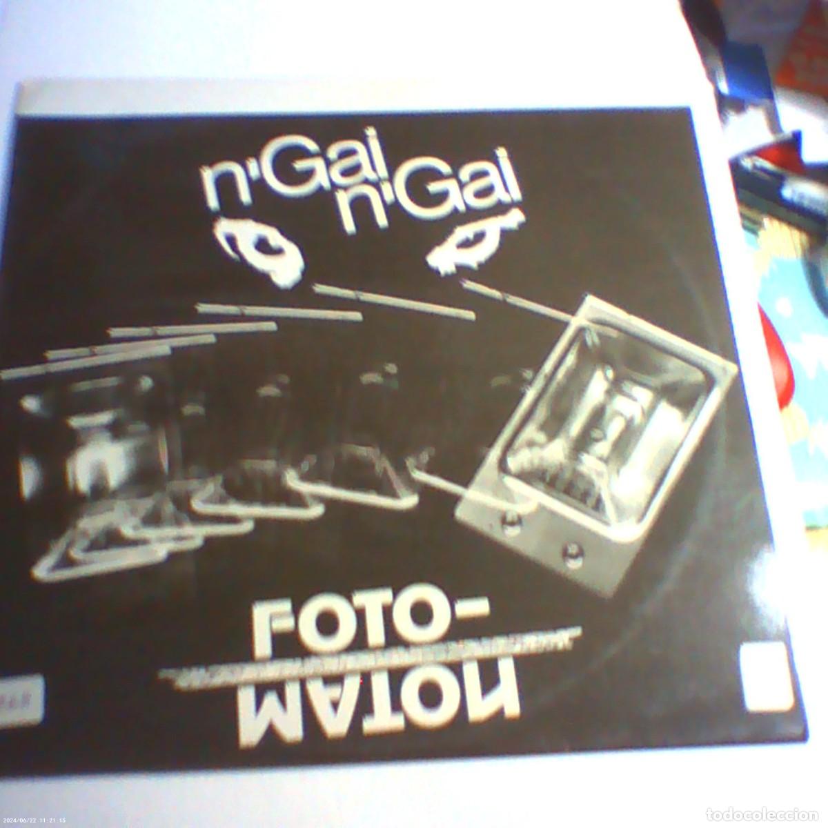 Discos de vinilo: lp n&acute;gai n'gai. foto-mat&oacute;n. pdi 1988 spain. con inserto (seminuevo)