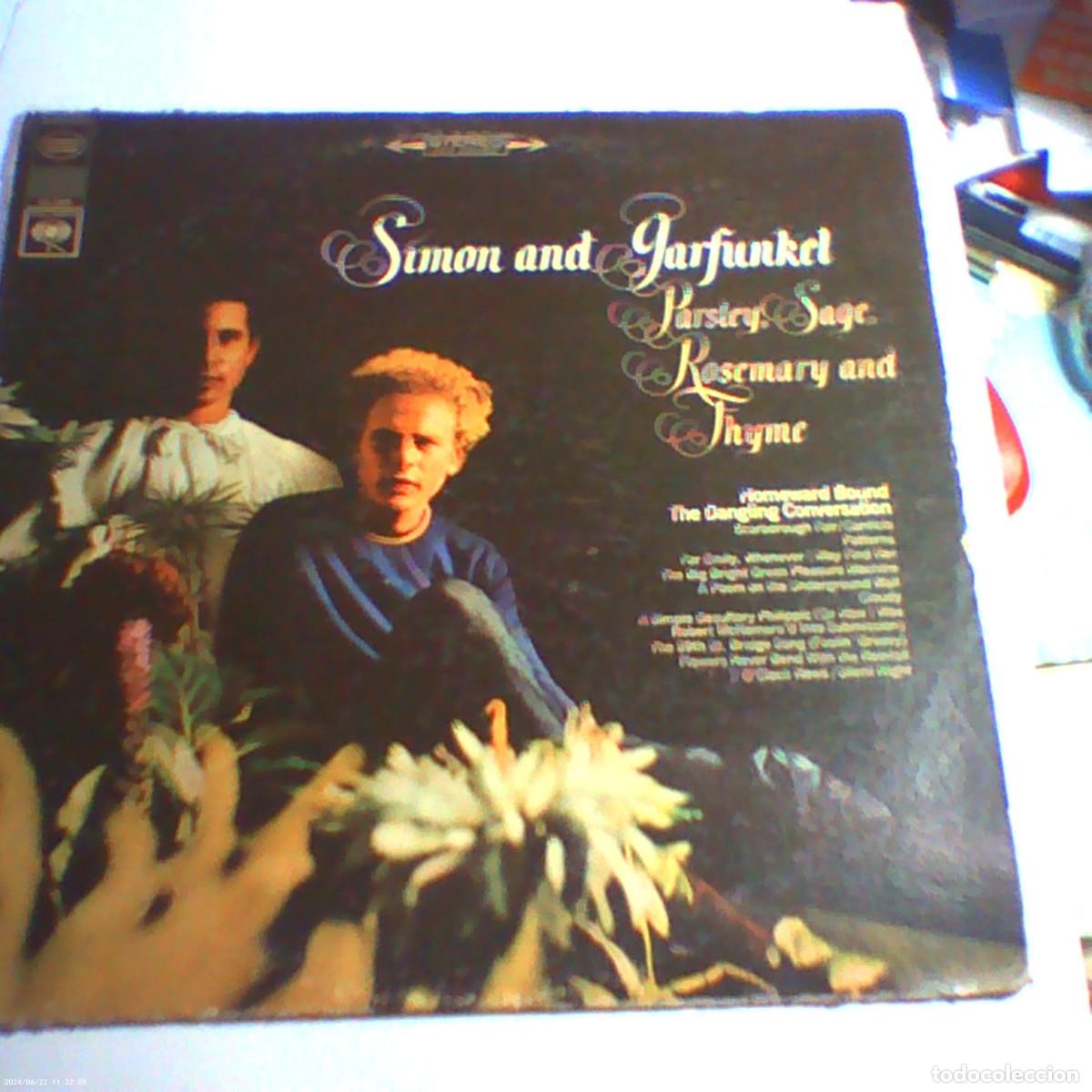 Discos de vinilo: lp simon and garfunkel. homeward bound. columbia 1966 USA (buen estado)
