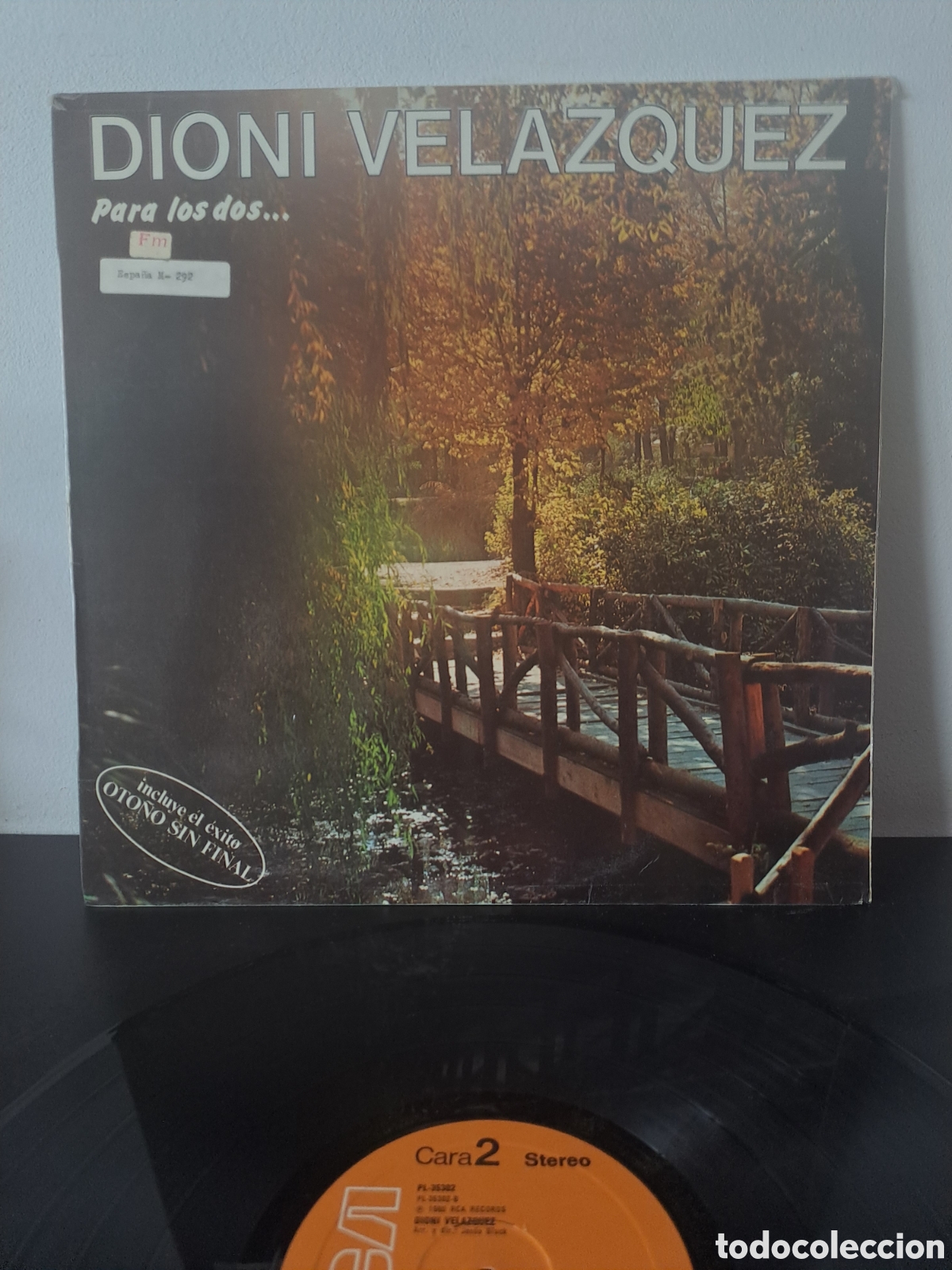 Discos de vinilo: Dioni Vel&aacute;zquez Para los dos... RCA / RCA Victor 1980 PL-35302 (PL-35302-B) Espa&ntilde;a LP, &Aacute;lbum XX