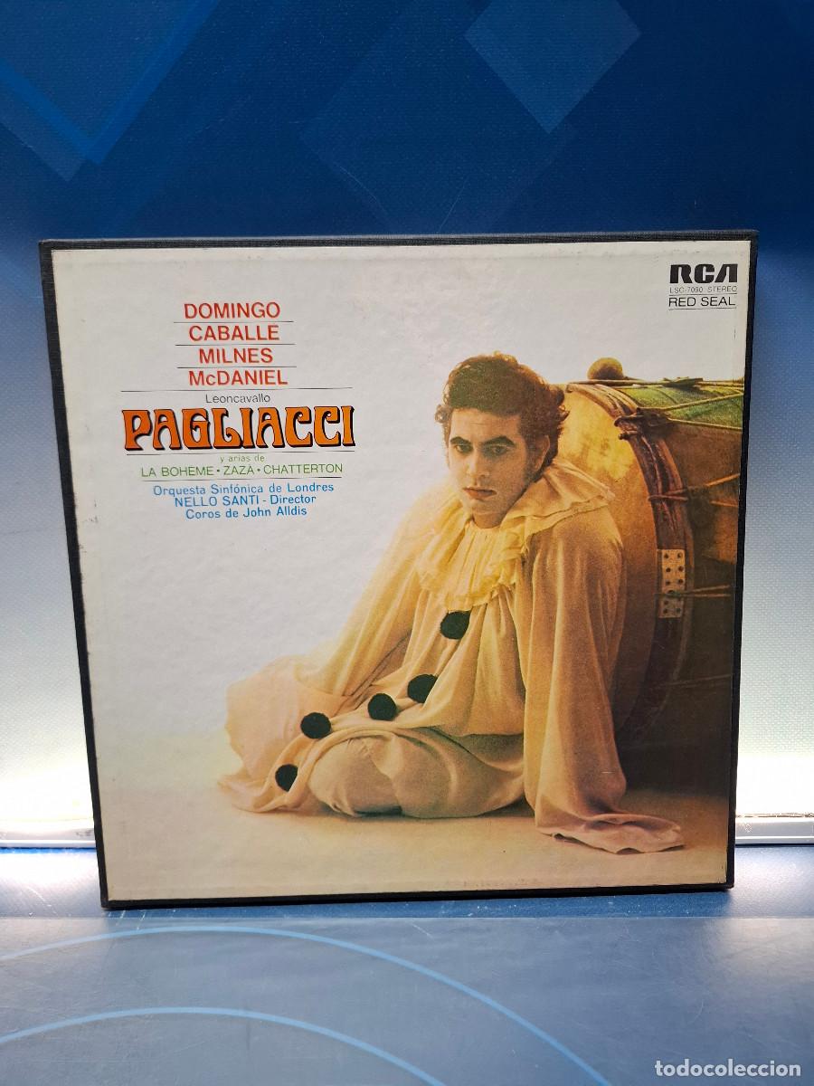 Discos de vinilo: Disco, Lp, Pagliacci And Arias From La Boh&egrave;me, Zaz&agrave; Chatterton