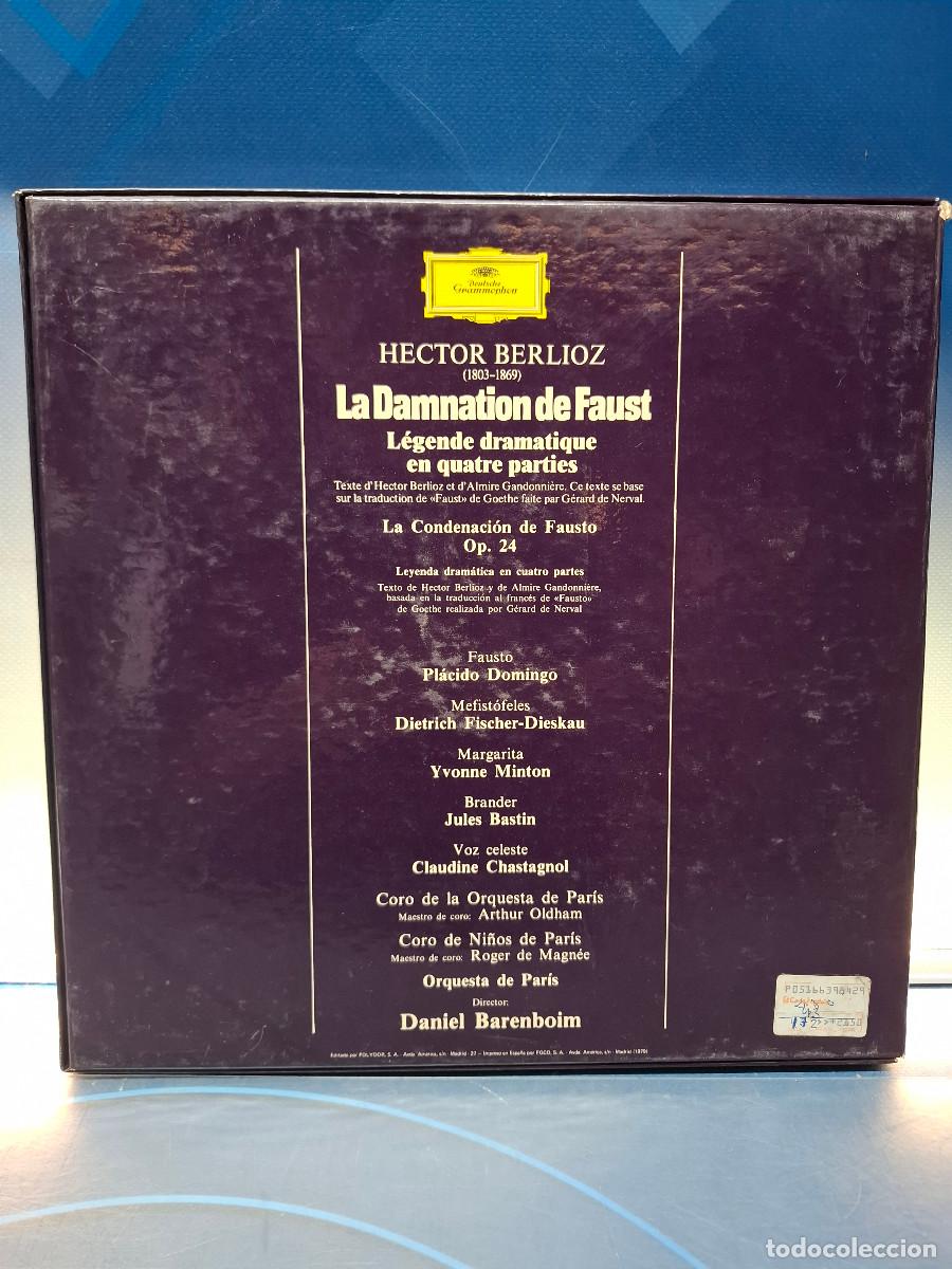 Discos de vinilo: Disco, Lp, La Damnation De Faust - Foto 2