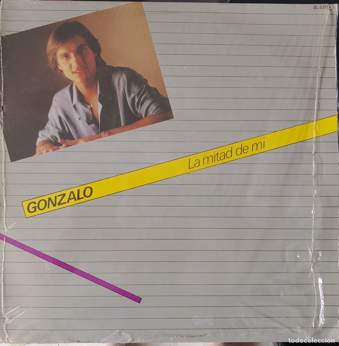 Discos de vinilo: Gonzalo. La mitad de mi. Vinilo LP. - Foto 1