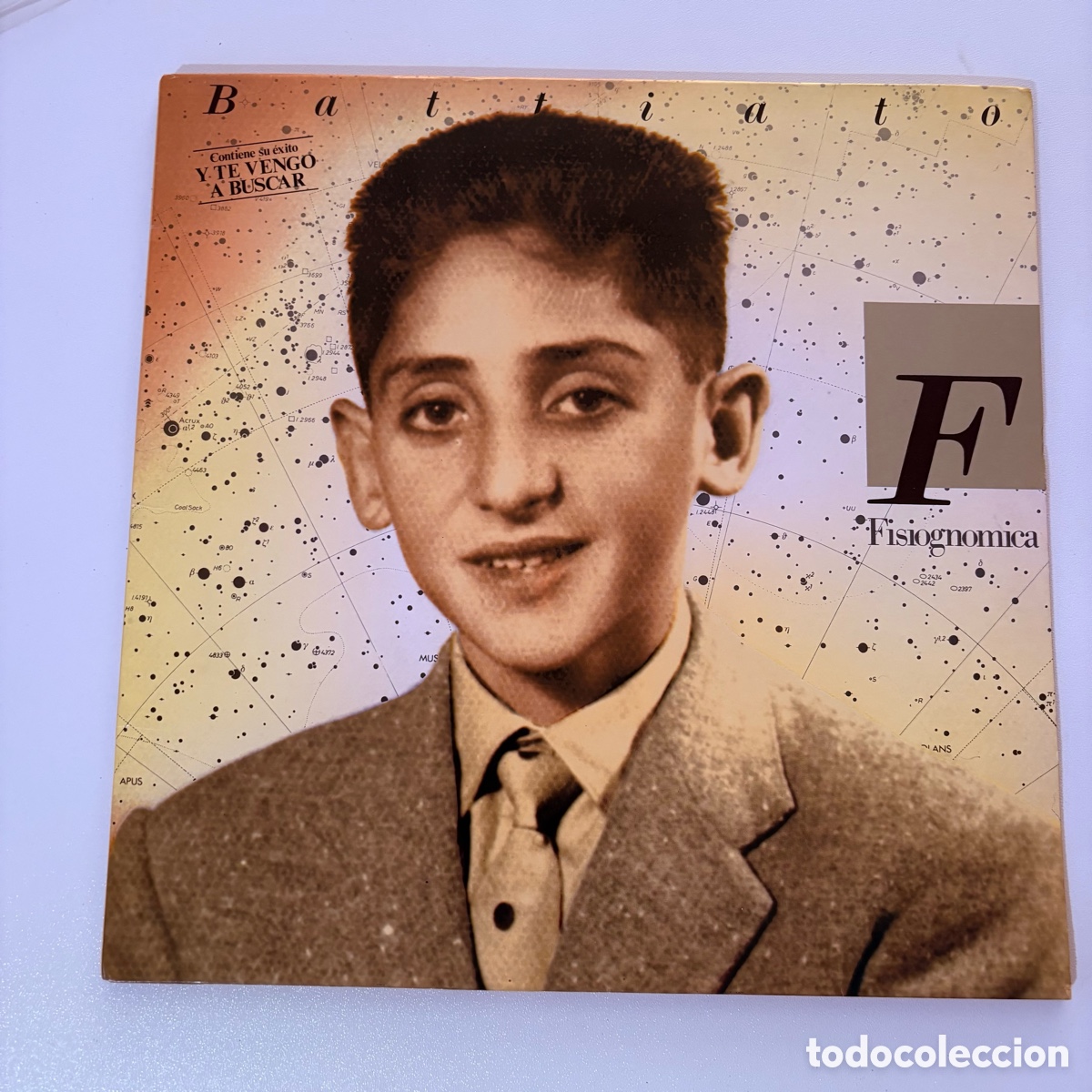Discos de vinilo: lp franco Battiato Fisiognomica edicion espa&ntilde;ola de 1988