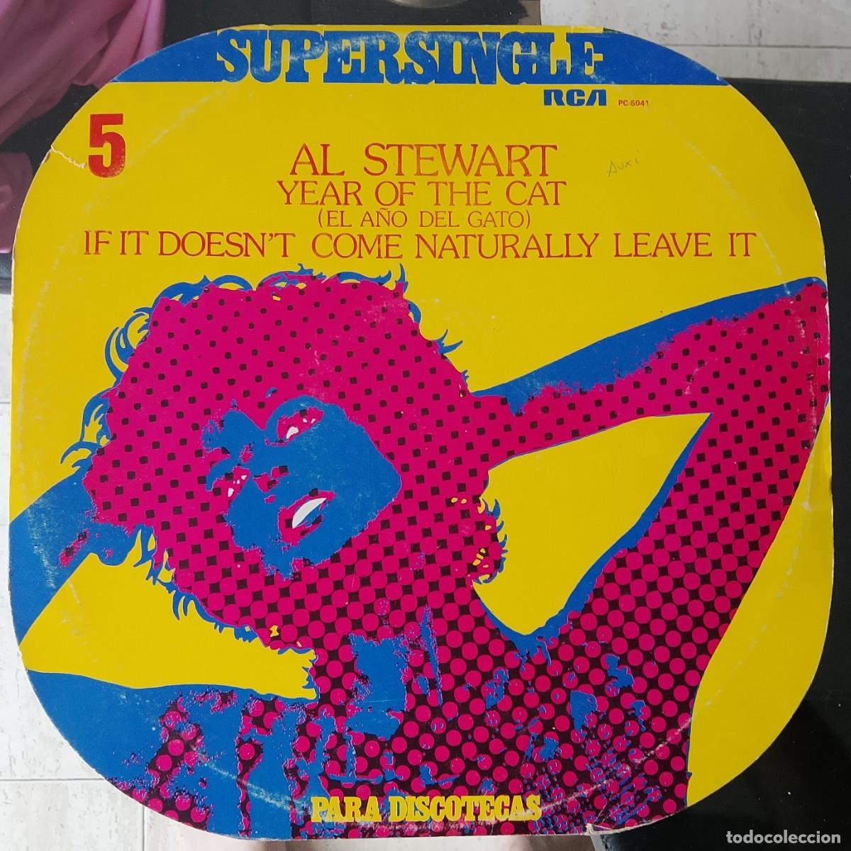 Discos de vinilo: Al Stewart. Year of the cat. Vinilo maxi single.