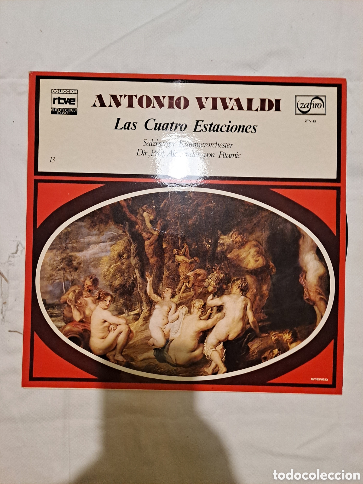 Discos de vinilo: Vinilo Antonio Vivaldi Las Cuatro Estaciones