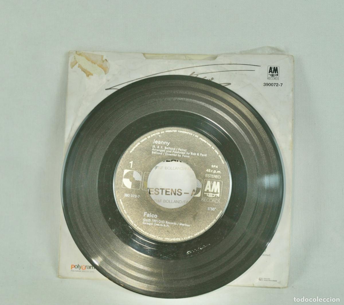 Discos de vinilo: Falco - Jeanny a&ntilde;o 1985 - Foto 3