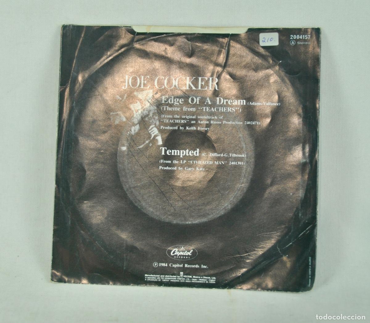 Discos de vinilo: Joe Cocker - Edge of a dream - Foto 2