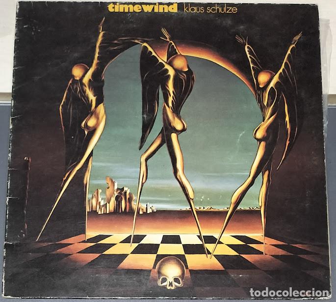 Discos de vinilo: Klaus Schulze - Timewind - LP Caroline Records ref. 89775-I. Ed. espa&ntilde;ola.