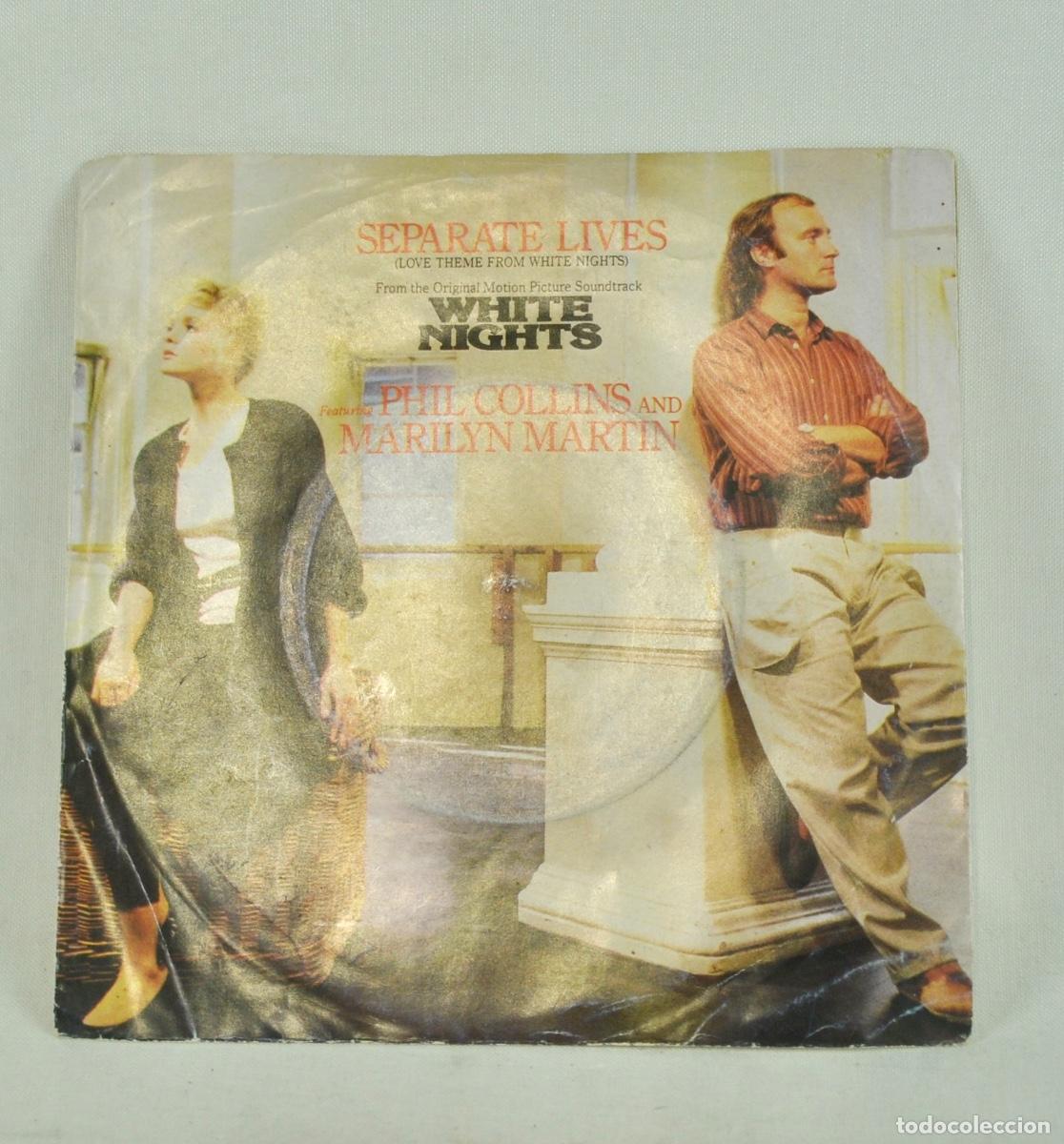 Discos de vinilo: Phil Collins & Marilyn Martin - Separate Lives