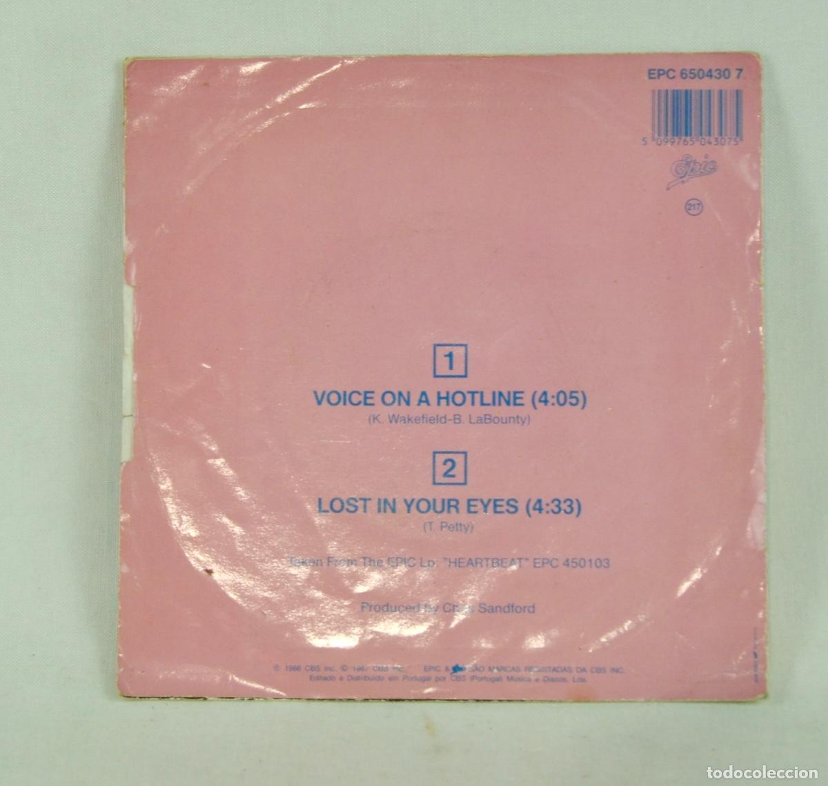 Discos de vinilo: Don Johnson - Voice on a hotline - Foto 2