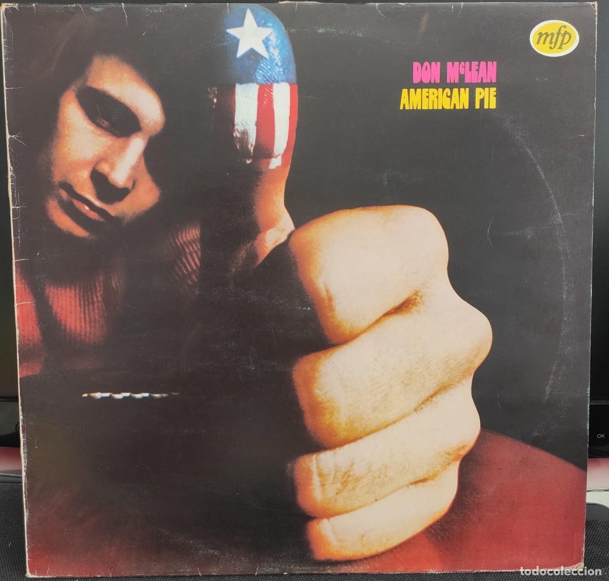 Discos de vinilo: Don McLean &ndash; LP American Pie (Reedici&oacute;n Espa&ntilde;a 1983)