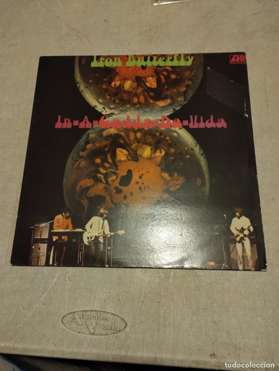 Discos de vinilo: IRON BUTTERFLY LP IN A GADDA DA VIDA ESP.1982