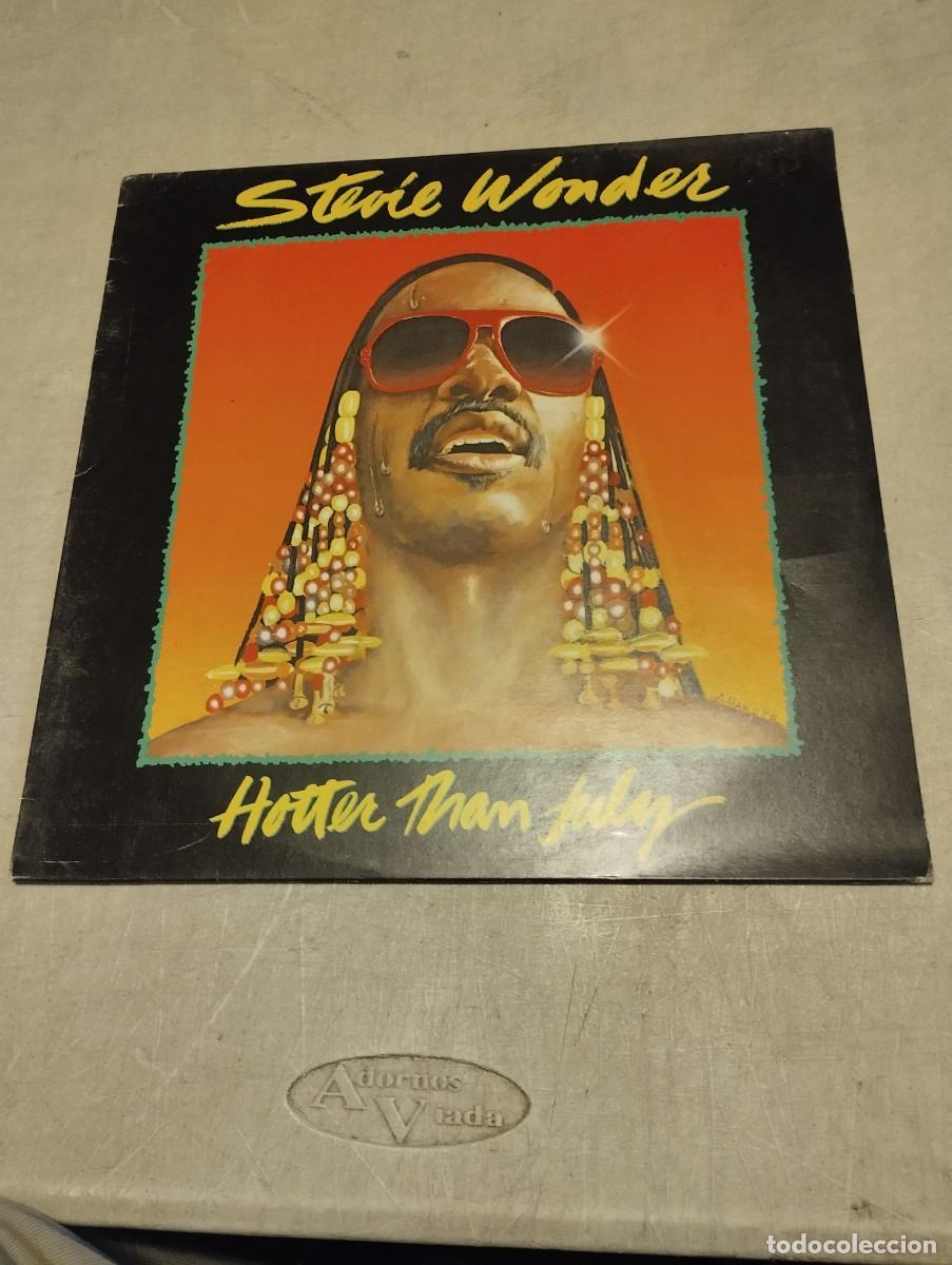 Discos de vinilo: STEVIE WONDER LP HOTTER THAN JULY ESP.1980