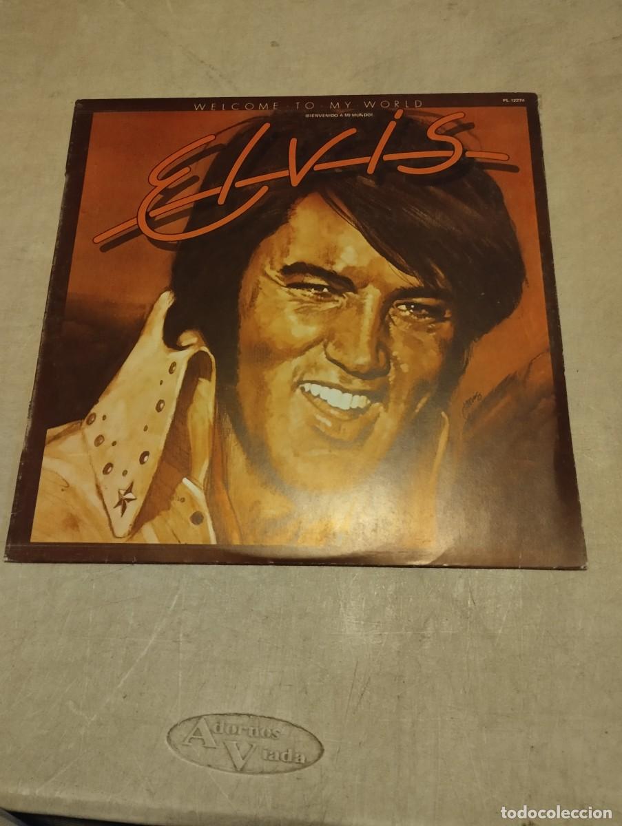 Discos de vinilo: ELVIS PRESLEY LP WELCOME TO MY WORLD ESP. 1977