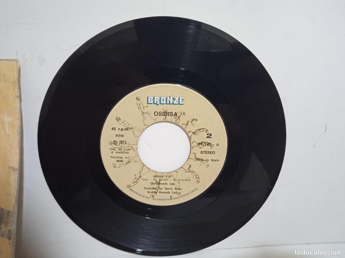 Discos de vinilo: Osibisa - The Warrior / Uhuru - Single - 1975 - Foto 5