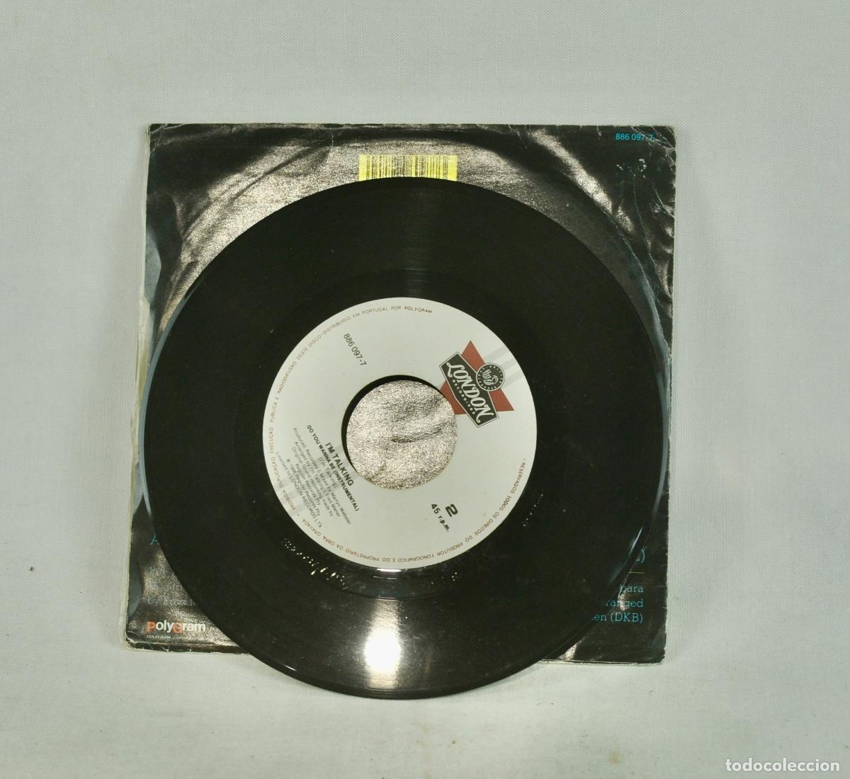 Discos de vinilo: I&acute;m Talking - Do you wanna be - Foto 3