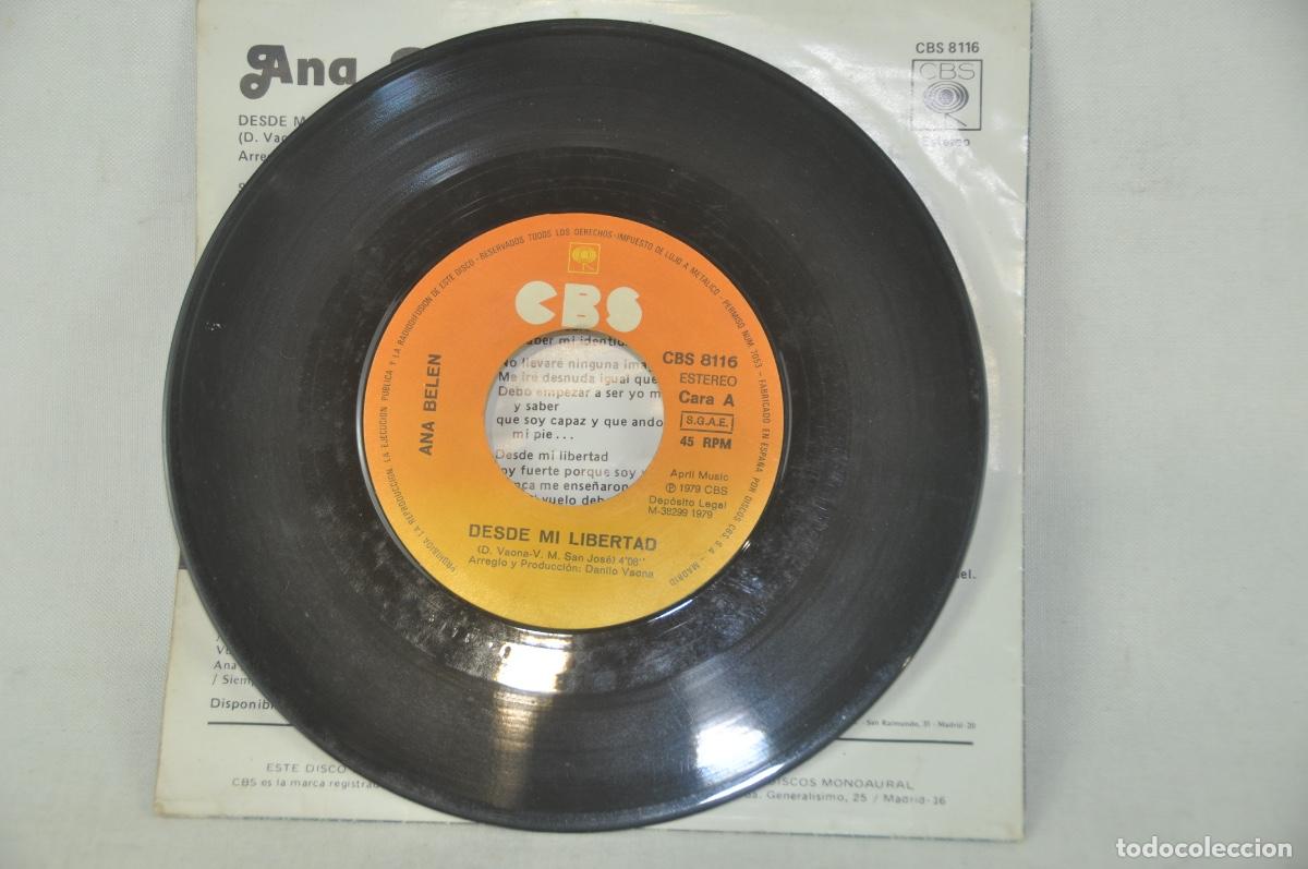 Discos de vinilo: Ana Bel&eacute;n - Desde mi libertad - Foto 3