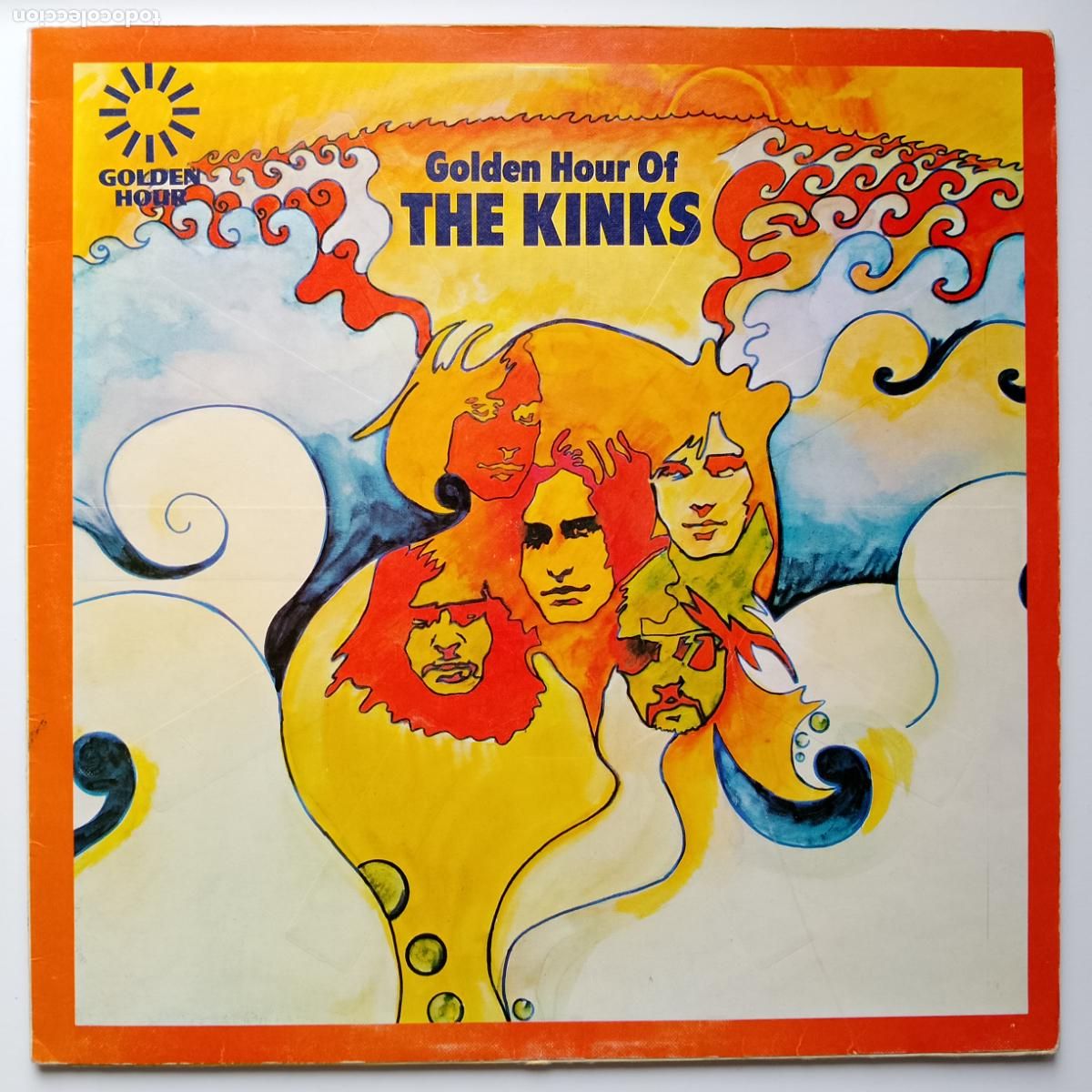 Discos de vinilo: The Kinks-Golden Hour Of The Kinks (LP Golden Hour 1971) Ray Davies. Nicky Hopkins, Shel Talmy...