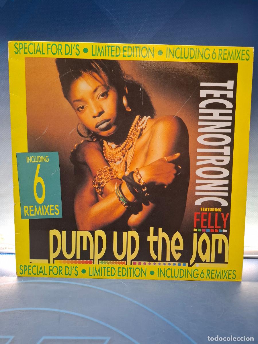 Discos de vinilo: Disco, Lp, Technotronic Featuring Felly, Pump Up The Jam, 1989