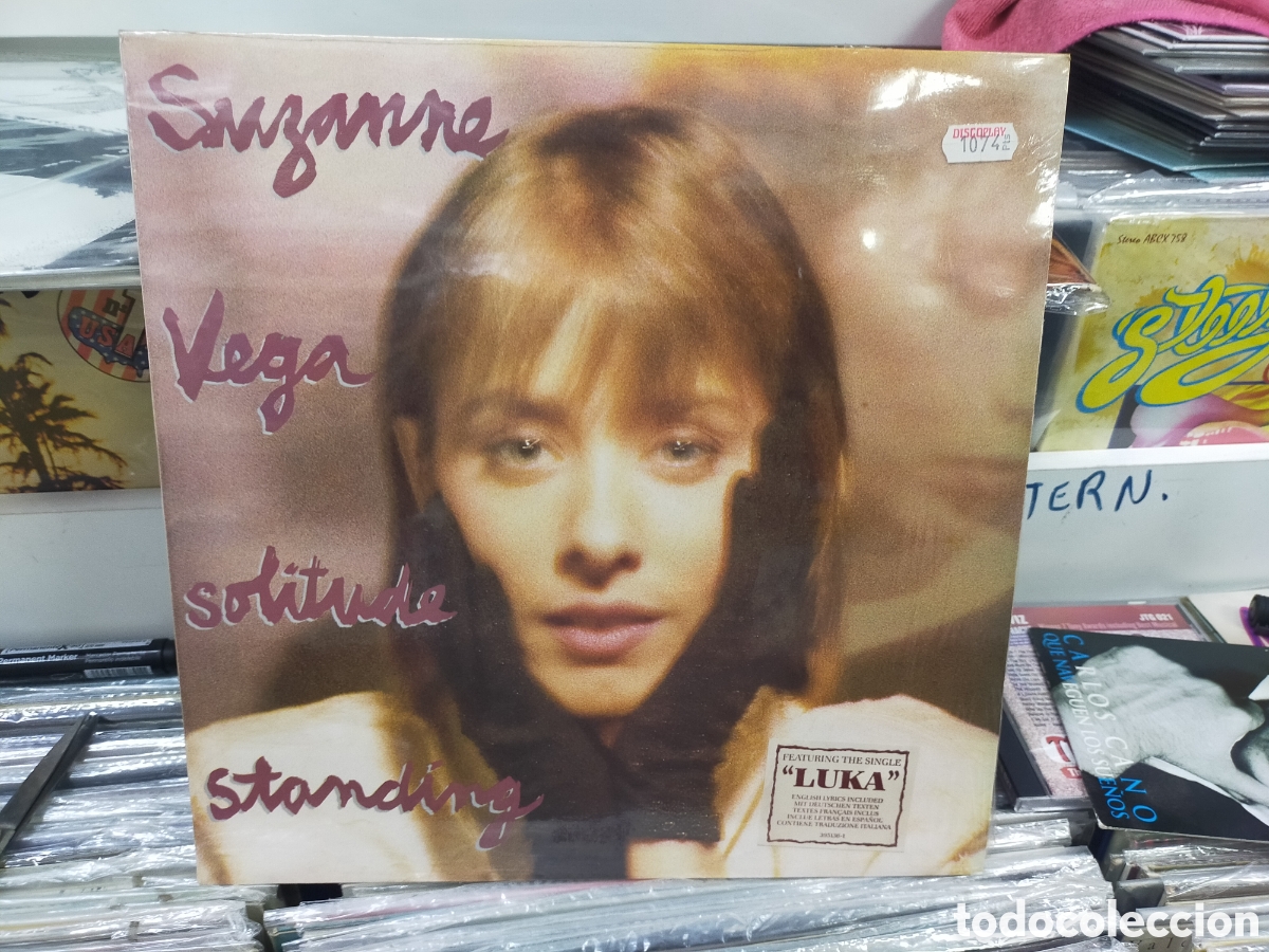 Discos de vinilo: Suzanne vega LP solitude standing Espa&ntilde;a 1987 precintado