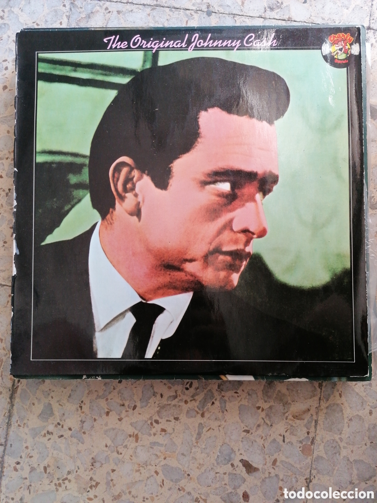 Dischi in vinile: LP JOHNNY CASH THE ORIGINAL 1978 ESPA&Ntilde;A CON HOJA PROMO