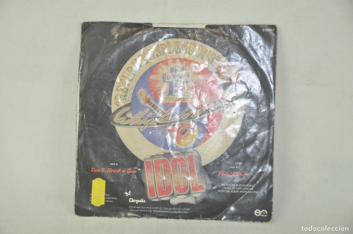 Discos de vinilo: Billy Idol - Dont need a gun - Foto 2
