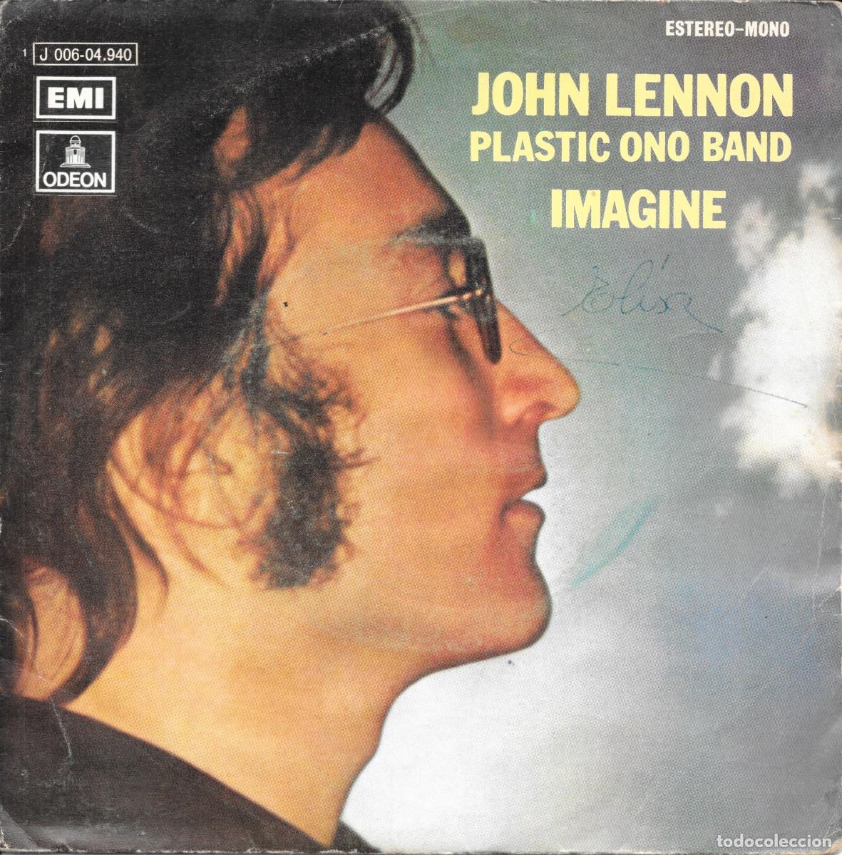 Discos de vinilo: Single Imagine / It's so hard - John Lennon - Beatles . Compra m&iacute;nima 6&euro;