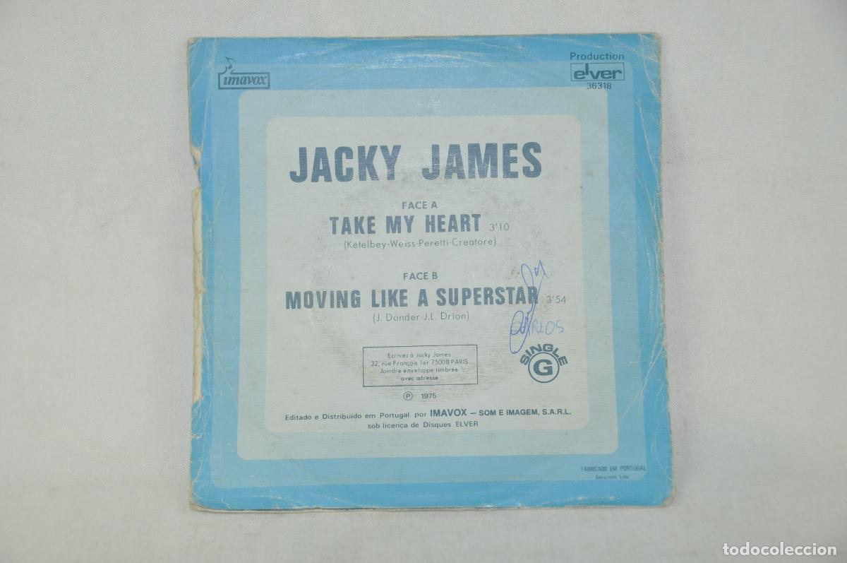 Discos de vinilo: Jacky James - Take my heart - Foto 2
