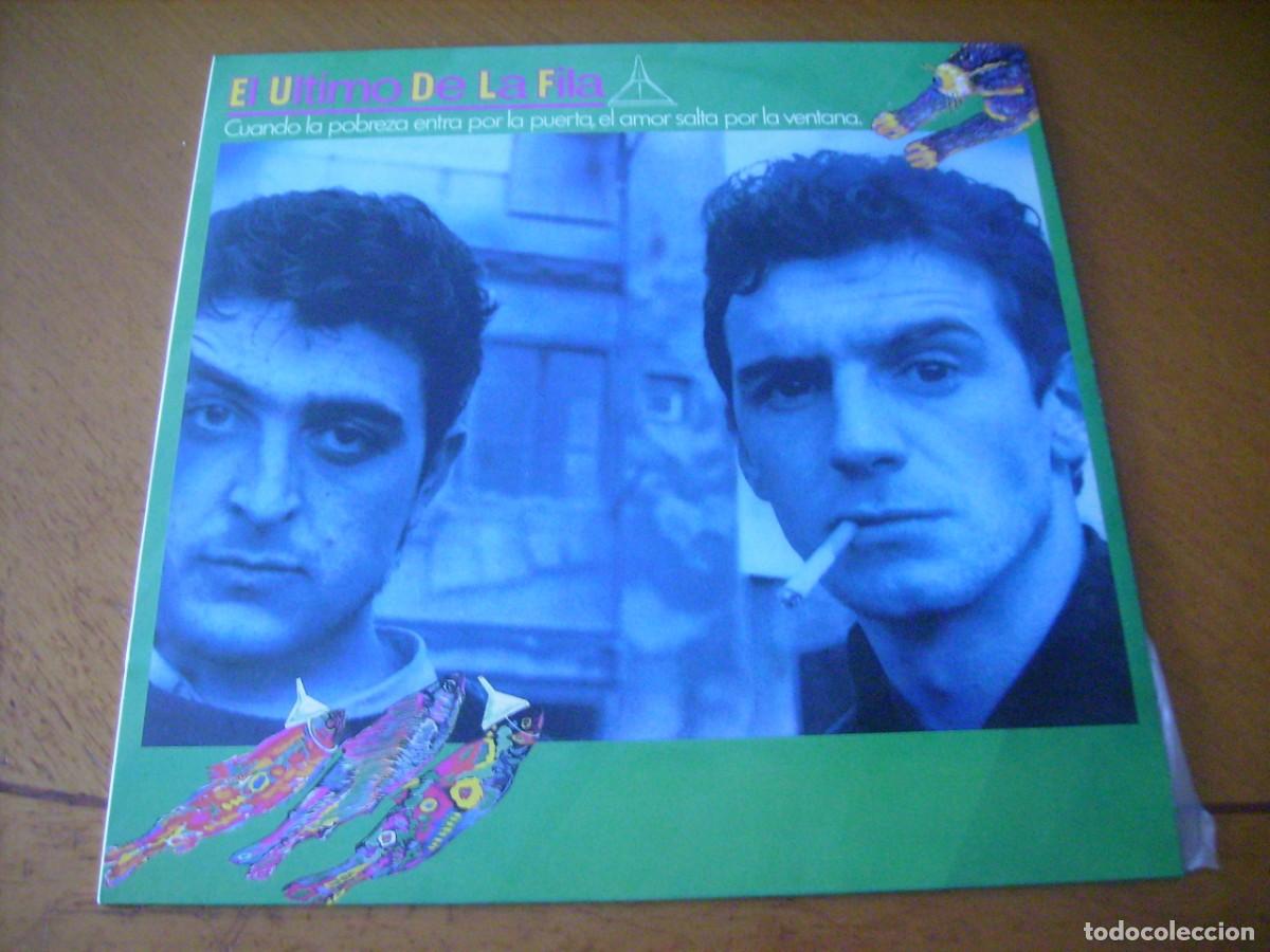Discos de vinilo: LP : EL ULTIMO DE LA FILA - CUANDO LA POBREZA.... 1985 EX