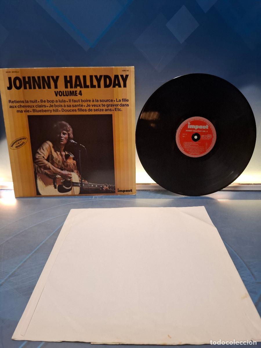 Discos de vinilo: Disco, Lp, Johnny Hallyday Volume 4, 1977 - Foto 4