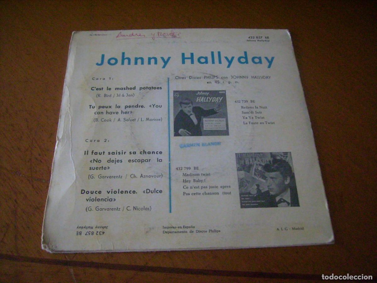 Discos de vinilo: JOHNNY HALLYDAY - SPAIN 1963 - Foto 2