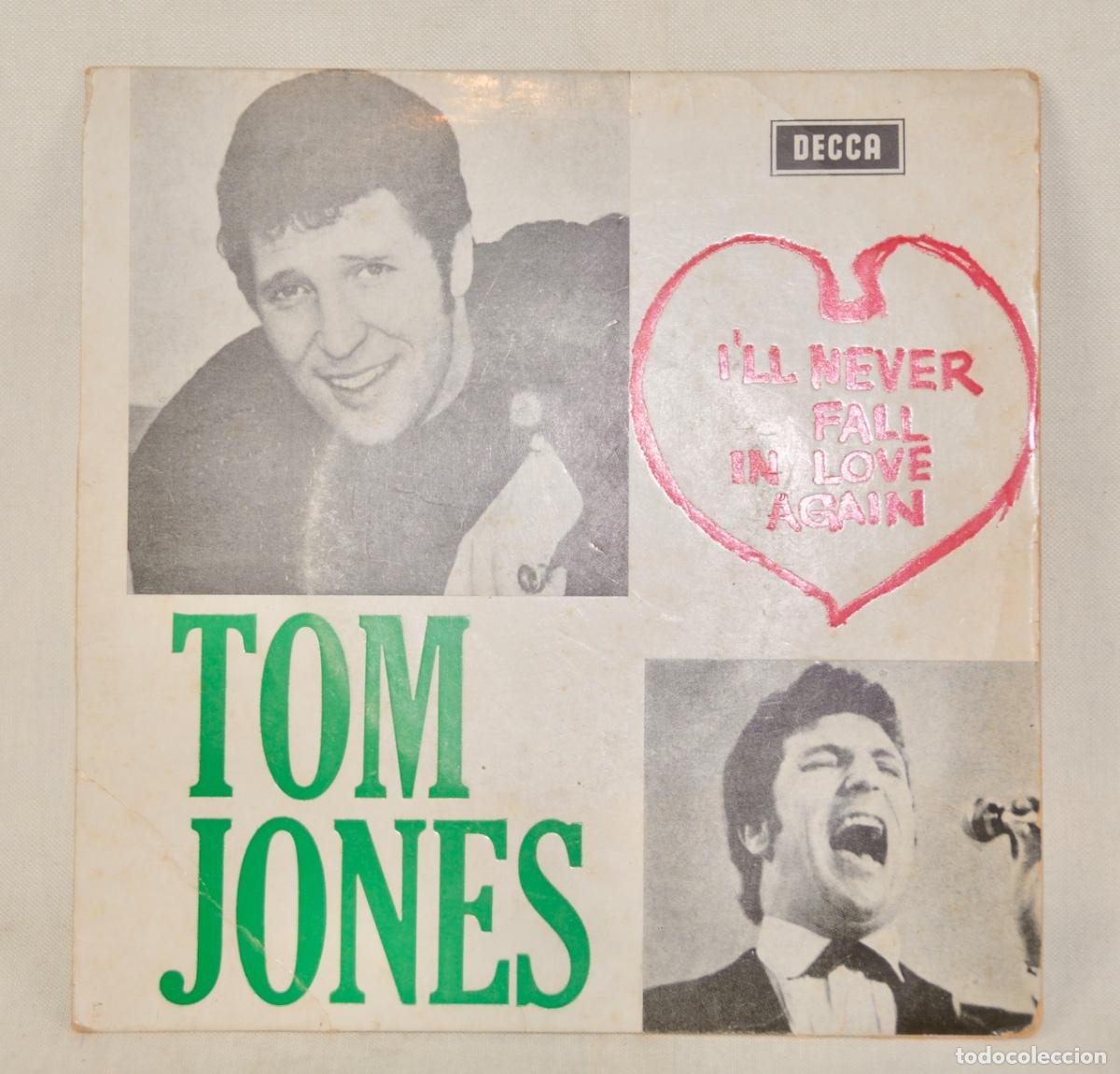 Discos de vinilo: Tom Jones - I&acute;ll never fall in love again - Foto 1