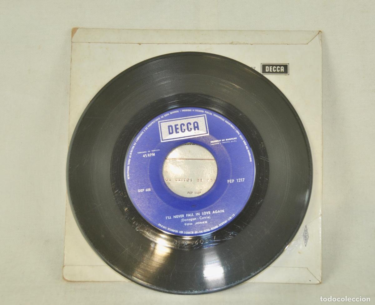 Discos de vinilo: Tom Jones - I&acute;ll never fall in love again - Foto 3