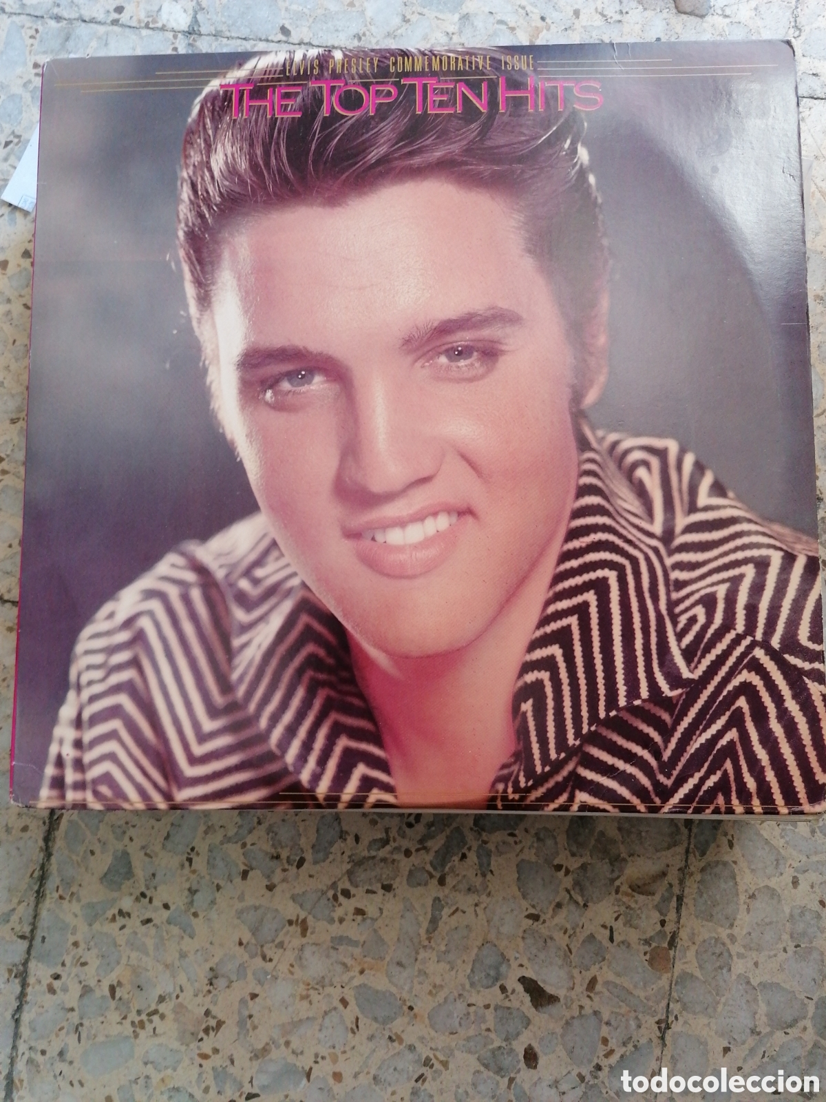 Discos de vinilo: 2 LP ELVIS PRESLEY THE TOP TEN HITS 1988 USA