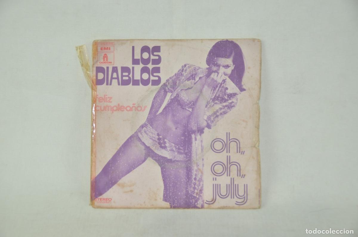 Discos de vinilo: Los Diablos - Oh oh July