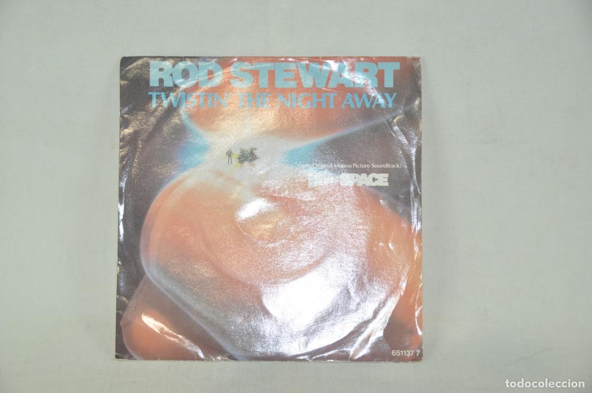 Discos de vinilo: Rod Stewart - Twistin&acute; the night away, a&ntilde;o 1987