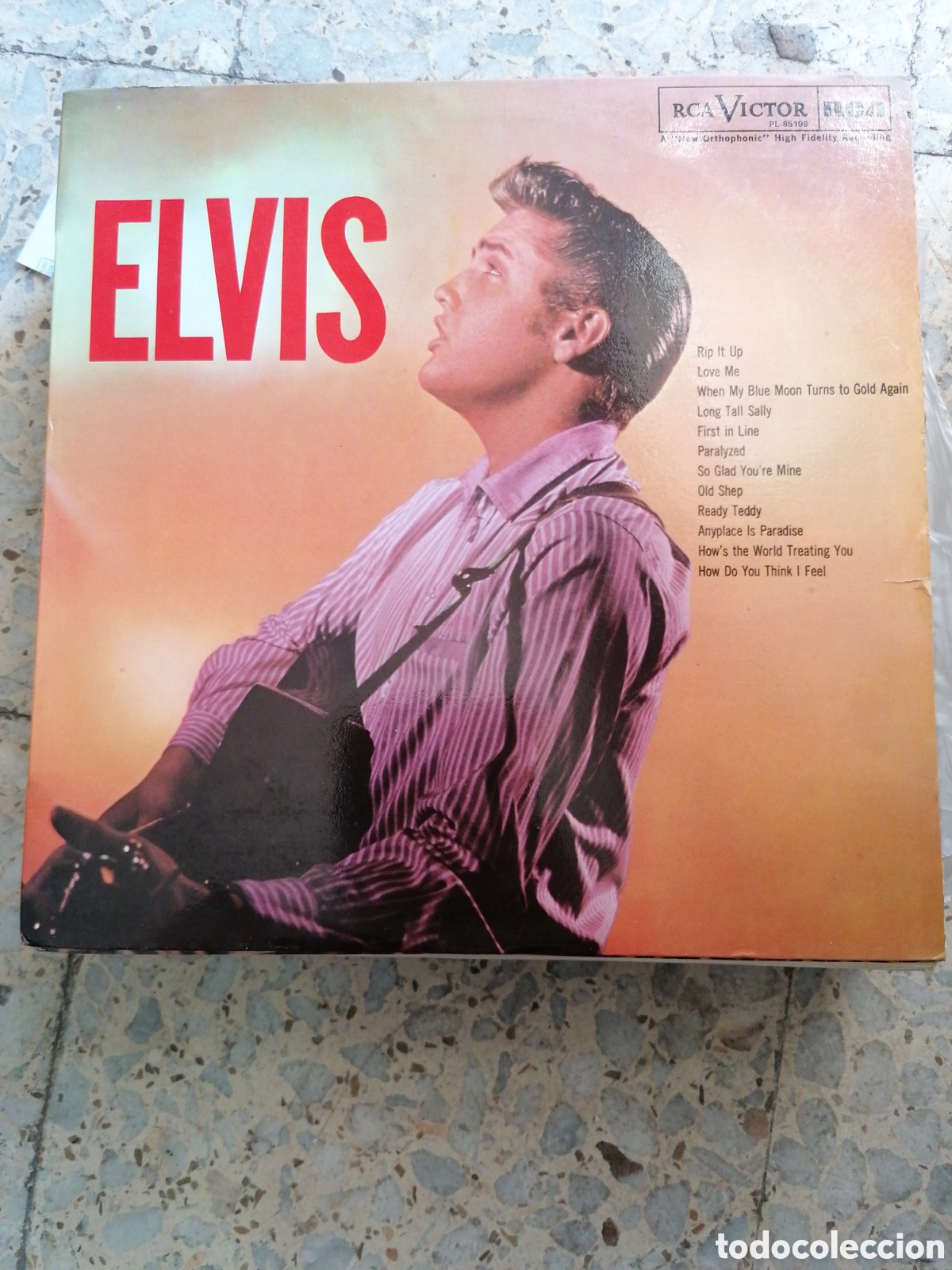 Discos de vinilo: LP ELVIS PRESLEY RIP IT UP 1985 ESPA&Ntilde;A